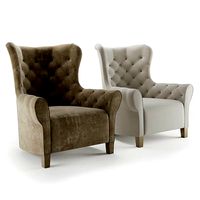 Malerba armchair red carpet