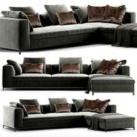 B e B italia Michel Club corner sofa