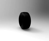 toyo stretched  rc tire | 3D