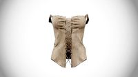 Early 19th Century Peasant Corset - Distressed