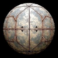 PBR Sci-Fi Industrial Texture 65
