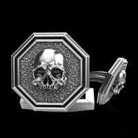 skull cufflinks | 3D
