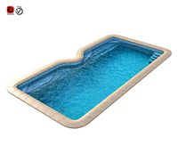 3d model of a composite pool Avignon