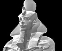 Akhenaten Bust 3d printing | 3D