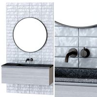 Furniture set for bathroom B1