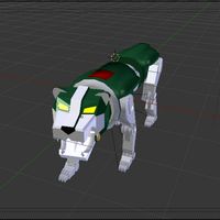 Voltron's Green Lion