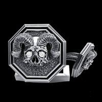 skull cufflinks | 3D