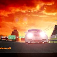 high way animated bmw cars