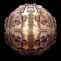 PBR Sci-Fi Industrial Texture 21