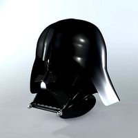 Darth Vader helmet made with blender