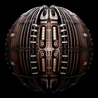 PBR Sci-Fi Industrial Texture 05