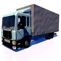 Awning cargo truck