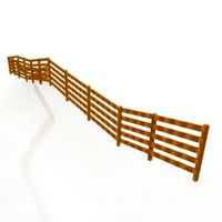 Fence 3D Model