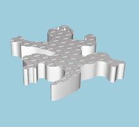 MakeIT  Lizard Animal Shape 3D Model