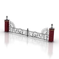 Fence 3D Model