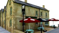 An English Country Pub Inn Hotel