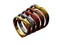 Heart shaped ring | 3D