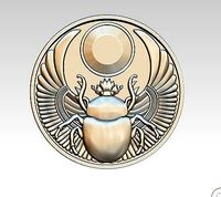 Scarab pendant HighDetailed | 3D