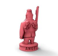 Angel Bodyguard Statuette Amulet | 3D