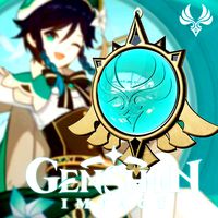 AMULET ANEMO- GENSHIN IMPACT | 3D