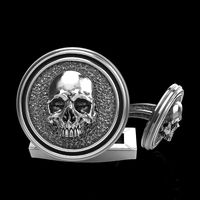 skull cufflinks | 3D