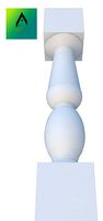 Baluster Model 8 | 3D
