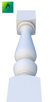 Baluster Model 5 | 3D