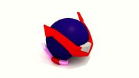 Cartoon Robot Helmet Model CRH3 | 3D