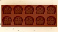 Skull Chocolate Mold  | 3D