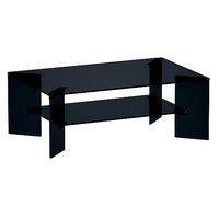 Miseur Rectangular Glass Coffee Table Crate and Barrel