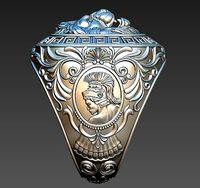 man ring lion | 3D