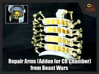 Repair Arms Addons for Transformers Beast Wars CR Chamber | 3D