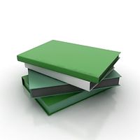Book 3D Model