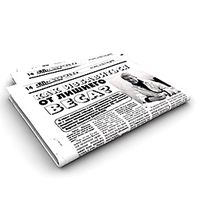 Newspaper 3D Model
