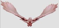 evil angel wall decoration | 3D