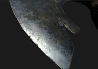 OLD AXE  HIGHPOLY  AND HIGH RESOLUTION TEXTURES