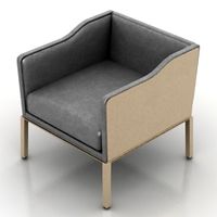Armchair 3D Model
