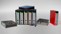 Lever Arch Files with Storage Box