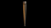 Baseball Bat Low Poly
