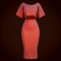 Female outfit - Skirt and blouse