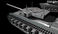 T14 Armata Tanks | 3D