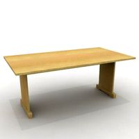 Desk 3D Model