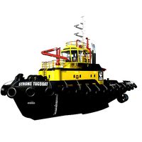 Tugboat lowpoly