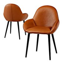 Remy Faux Leather Arm Chair