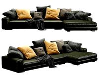 Verzelloni Holden Chaise Lounge Leather