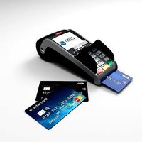 Ingenico IWL250 payment terminal and credit cards