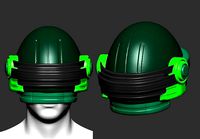 helmet high poly sculpt 3d printable ver 7 3D model