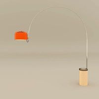 Huge Floor Lamp by Guzzini 1960s