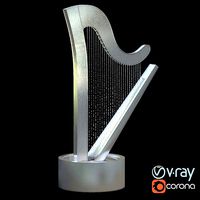 Harp Fountain