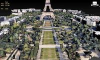 3D Scanned Paris Eifel Tower